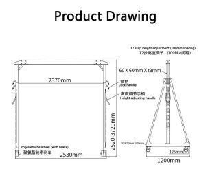 gantry crane paramete