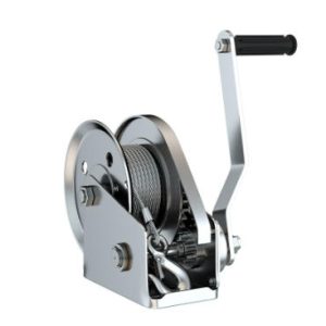 Stainless steel manual winch